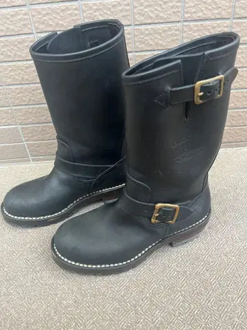 KADOYA KA-G.I.J 안도제화 엔지니어 부츠 블랙 박스 포함 27