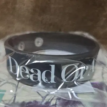 GLAY Dead Or Alive 세븐넷 혜택 러버 밴드