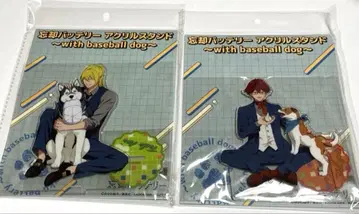 망각 배터리 아크릴 스탠드 with baseball dog 치하야 토도