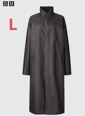코팅 롱 코트 L 다크 브라운 유니클로 UNIQLO U