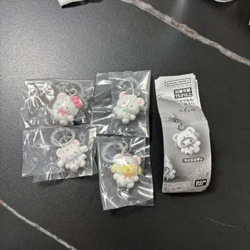 산리오 캐릭터즈 메지루시 액세서리 포근포근 스노우