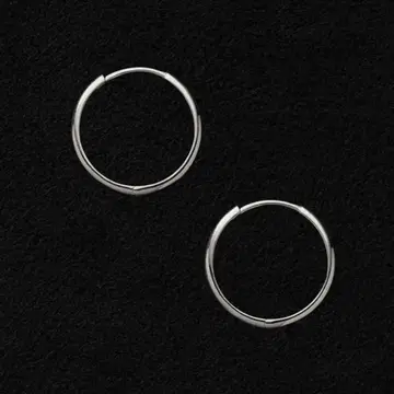 도터스 주얼리 스킨 라지 후프 귀걸이