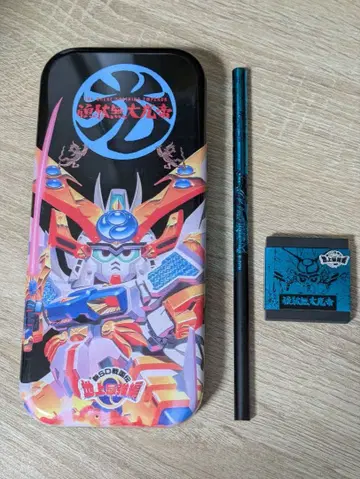 초레어템 신 SD 전국전 지상최강편 건담대광제 필통 연필 지우개