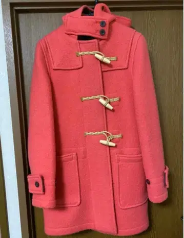 글로버올 더플 코트 몬티 핑크