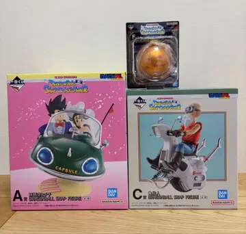 제일복권 드래곤볼 A상 손오공&치치 C상 거북선인 F상 3종 세트