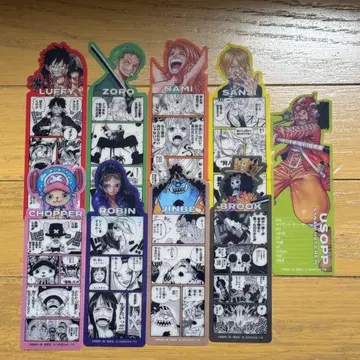 원피스 북마크 밀짚모자 일당 세트