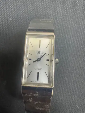 CITIZEN XC 쿼츠 손목시계 실버 크로스씨