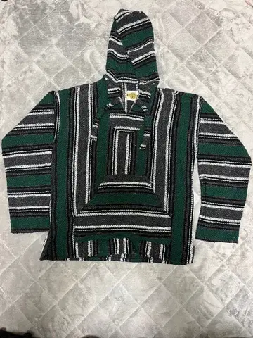 멕시칸 후드티 스트라이프 멕시코제