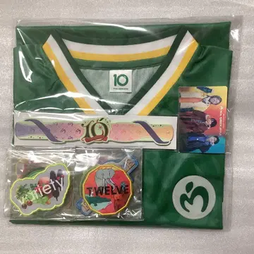 Mrs. GREEN APPLE 게임 셔츠 와펜 등 굿즈 4종 세트