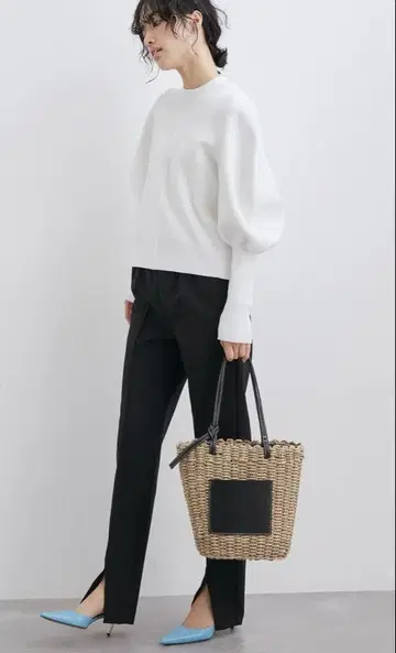 ADAM ET ROPE' 2WAY 스트레치 슬림 팬츠 사이즈 36