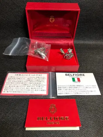 벨피오레 BELFIORE 실버 925 포도 커프스 단추 커프 링크스