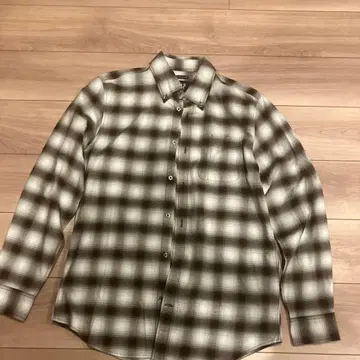 GAP GAP 체크 무늬 긴팔 셔츠 플란넬 셔츠