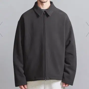 에어로 플리스 지퍼 블루종