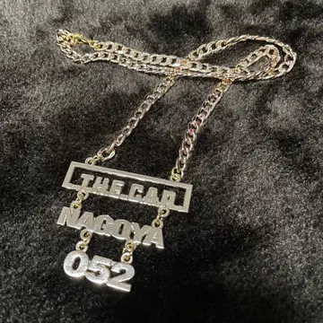 THE CAP NAGOYA 한정판 골드 체인 목걸이
