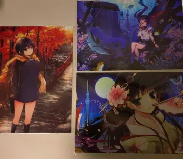 에시 100인전 A3 클리어 포스터 3점