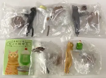 가챠가챠 고양이 라보 고양이의 순수 다방 전 5종 컴프