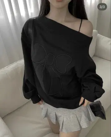 theairtown 맨투맨 리본