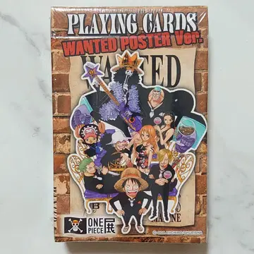 [ 미개봉 ] 원피스 전시회 수배서 카드놀이
