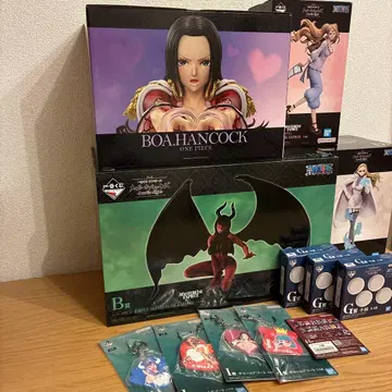 제일복권 원피스 메모리 오브 히로인즈 피규어 4점 + 덤