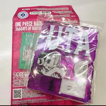 원피스 베이스 샵 제일복권 아크릴 블록 참 우타