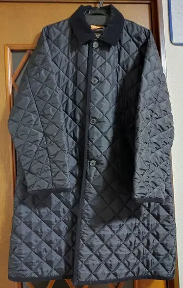 TraditionalWeatherWare 롱 퀼팅 자켓 38