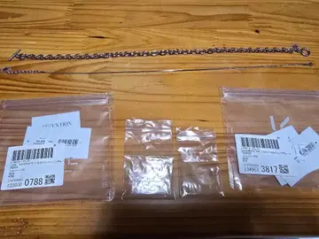 LHME 스테인리스 체인 목걸이 2개 세트