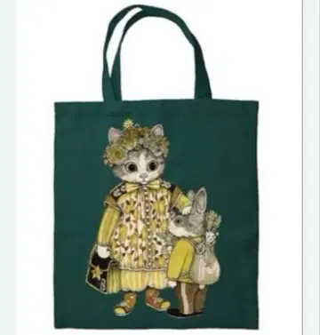 히구치 유코전 한국 시크릿 포레스 에코백 L 그린