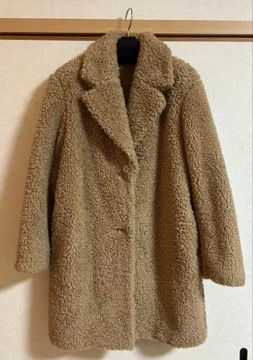 [ 새상품급 ] UNIQLO 보아 자켓 베이지 S