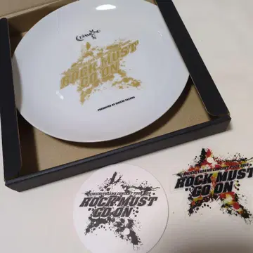 야자와 에이요시 ROCK MUST GO ON 플레이트