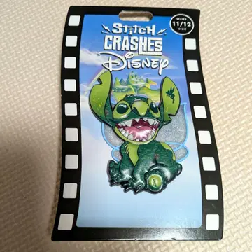 디즈니 스토어 스티치 핀 배지 피터팬