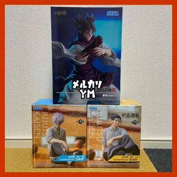 피규어 묶음 판매 3개 주술회전 고죠 사토루 게토 스구루 쵸소우