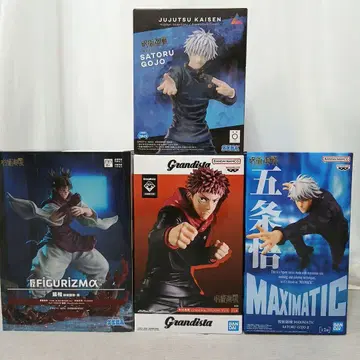 주술회전 피규어 묶음 판매 4개 세트