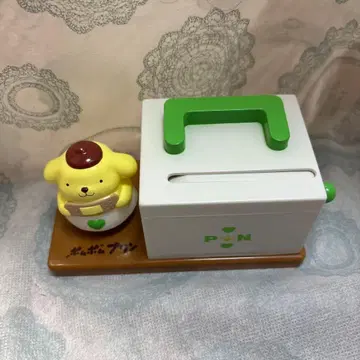 [ 새상품 미사용 ] 1999년 레트로 상품 폼폼푸딩 원터치 면봉 케이스