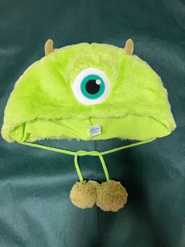 도쿄 디즈니 리조트 몬스터 주식회사 마이크 복슬복슬 팬캡