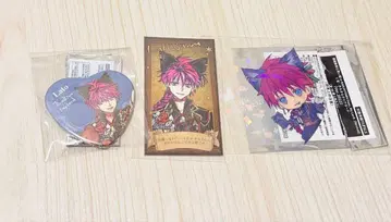 악마고양이 라토 캔뱃지 클리어 코스터 카드