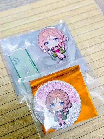 학원 아이돌 마스터 히메사키 리나마 정원의 온천 아크릴 스탠드 캔뱃지