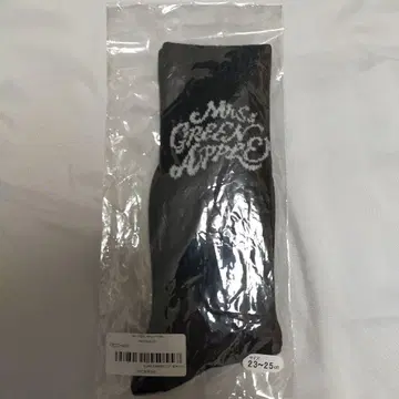 [ 새상품 ] Mrs. GREEN APPLE 미세스 양말 M 사이즈
