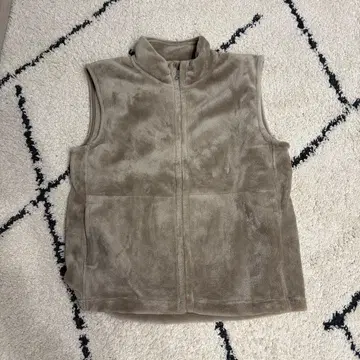 무인양품 착용 담요 베스트 플리스