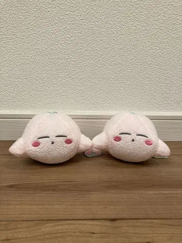 별의 커비 부드러운 촉감의 mini 봉제 인형 2개 세트