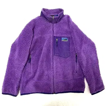 레어 Patagonia 레트로X 퍼플 키즈 XL 여성용