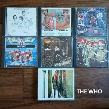 The Who 중고 CD 묶음 판매