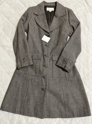 레어 새상품 PP rikorino  헤링본 롱 코트