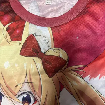 온천무스메 쿠사츠 유이나 T셔츠 XL 사이즈