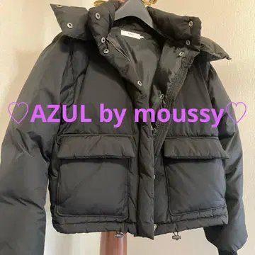 AZUL BY MOUSSY 다운 자켓 블랙 S