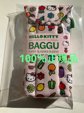 새상품/미사용 BAGGU 안경 케이스 헬로키티 해외 구매품 바구