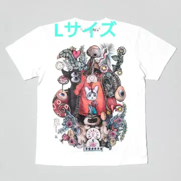 보리스 잡화점 히구치 유코 T셔츠 아부 L 사이즈