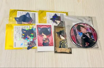 악마 고양이 유한 아크릴 코스터 클리어 카드 입장 특전 사진풍 카드