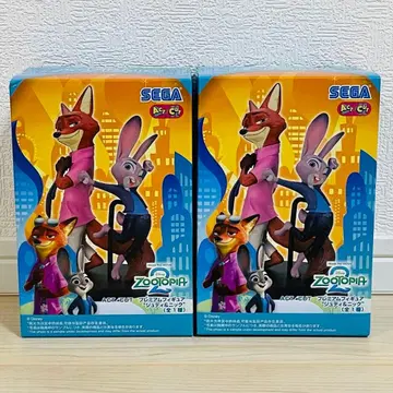 주토피아2 ACT/CUT 프리미엄 피규어 주디&닉 2개 세트