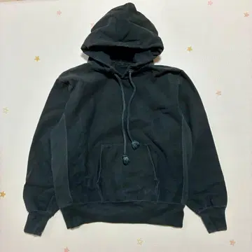 AURALEE SUPER MILLED SWEAT P/O PARKA 블랙