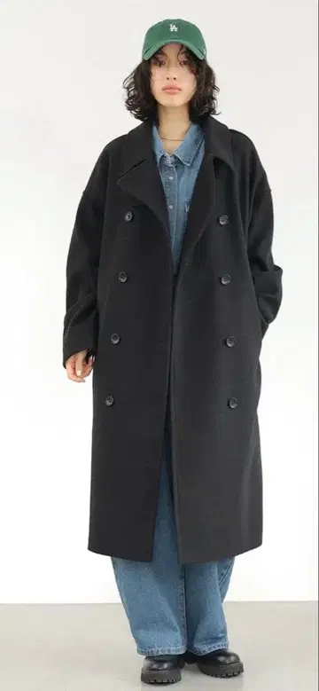 렙심 울리테크 더블 롱 코트